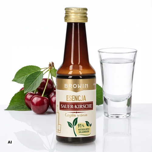Esenca Sauer-Kirsche – Čista višnja, 40 ml, za 4 L - 4
