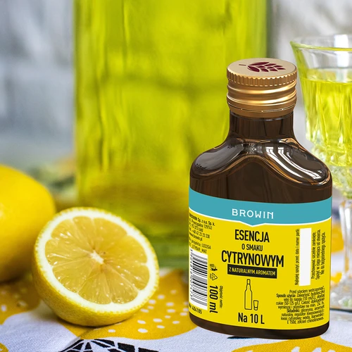 Esenca z limoninim okusom in naravno aromo za 10 L - 100 ml - 8