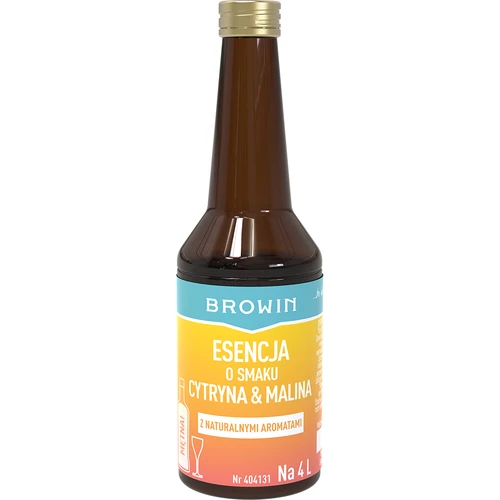 Esenca z limonino-malinovim okusom - 40 ml, za 4 L