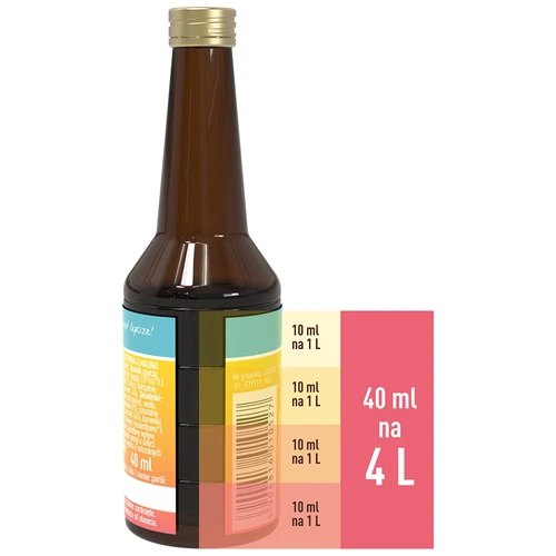 Esenca z limonino-malinovim okusom - 40 ml, za 4 L - 5