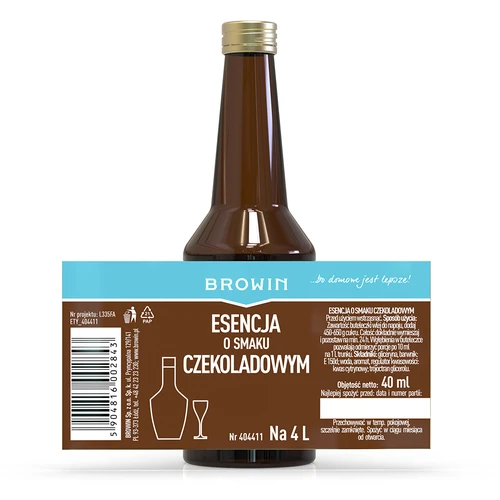 Esenca z okusom čokolade za 4 L - 40 ml - 7