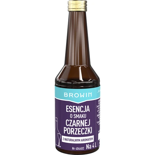 Esenca z okusom črnega ribeza z naravno aromo za 4 L - 40 ml