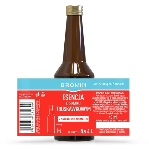 Esenca z okusom jagode, 40 ml - 4
