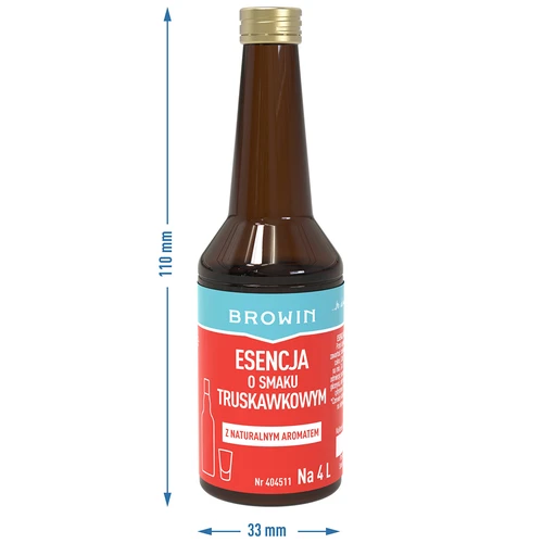 Esenca z okusom jagode, 40 ml - 6