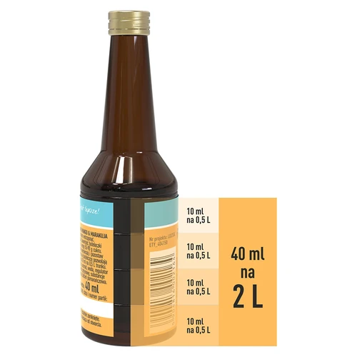 Esenca z okusom mango in marakuja za 2 L - 40 ml - 4