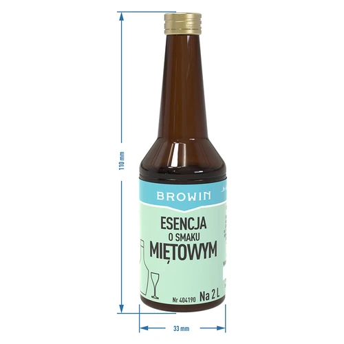 Esenca z okusom mete za 2 L - 40 ml - 5