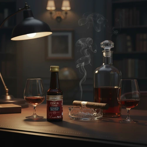 Esenca z okusom Reserve Brandy, 40 ml, za 4L - 8
