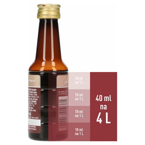 Esenca z okusom Reserve Brandy, 40 ml, za 4L - 5