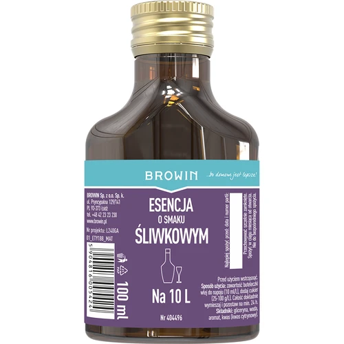 Esenca z okusom slive 100 ml