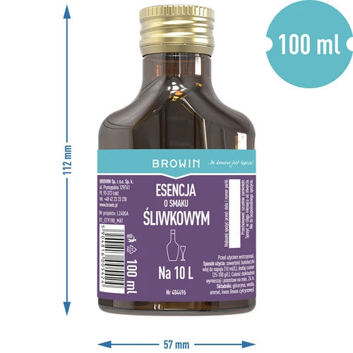 Esenca z okusom slive 100 ml - 6