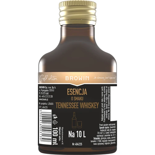 Esenca z okusom viskija Tennessee za 10 L - 100 ml