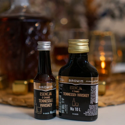 Esenca z okusom viskija Tennessee za 10 L - 100 ml - 10