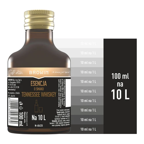 Esenca z okusom viskija Tennessee za 10 L - 100 ml - 5