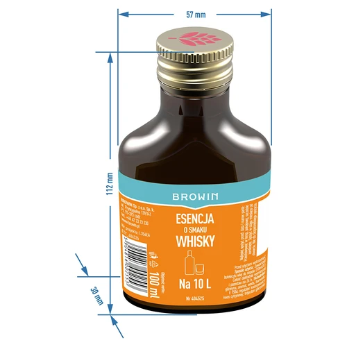 Esenca z okusom viskija za 10 L - 100 ml - 5