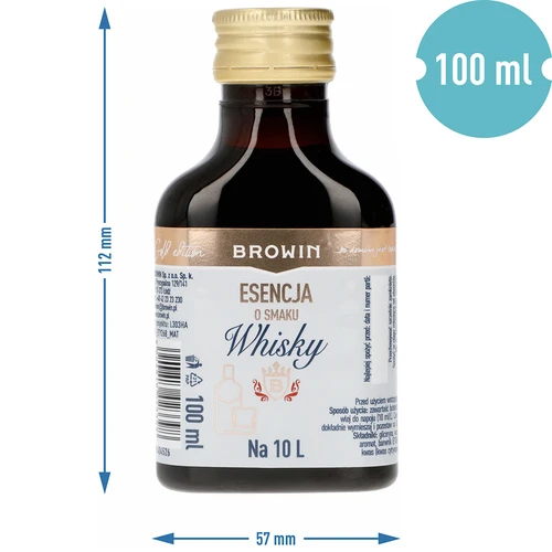 Esenca z okusom viskija za 10 L, 100 ml - 6