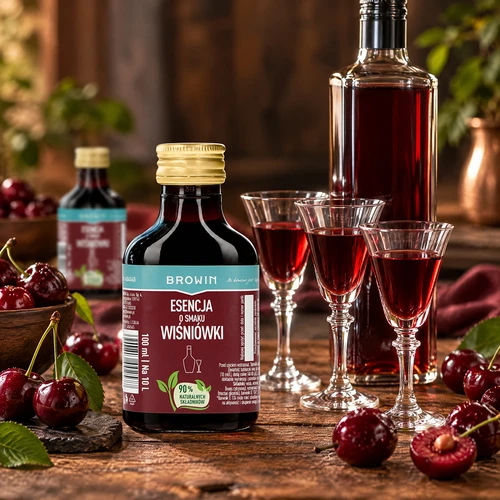 Esenca z okusom višnjevca za 10 L - 100 ml - 6
