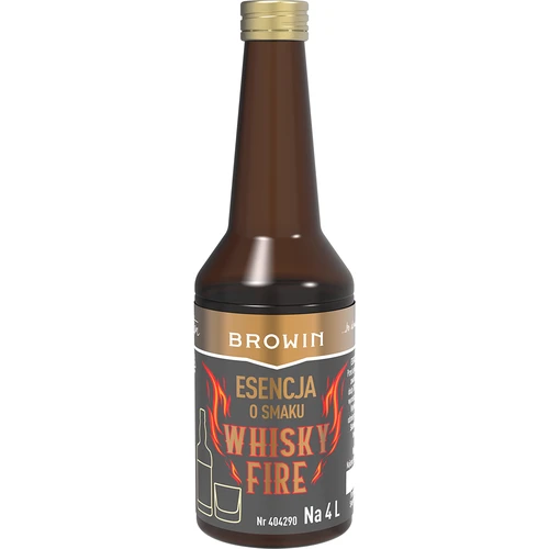 Esenca z okusom Whisky Fire za 4 L, 40 ml