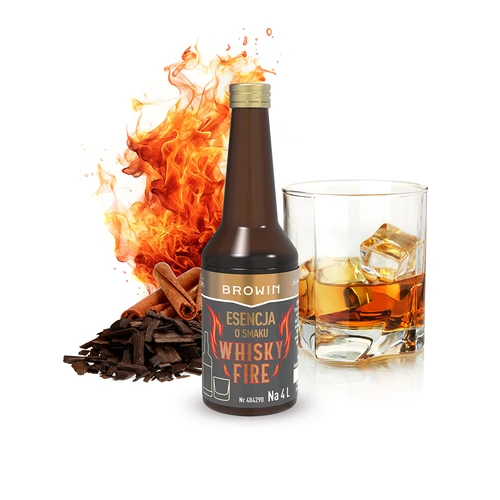 Esenca z okusom Whisky Fire za 4 L, 40 ml - 3