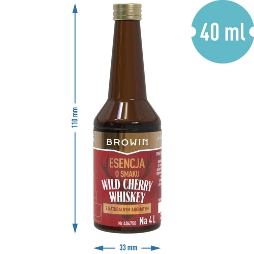 Esenca z okusom Wild Cherry Whiskey 40 ml - 6
