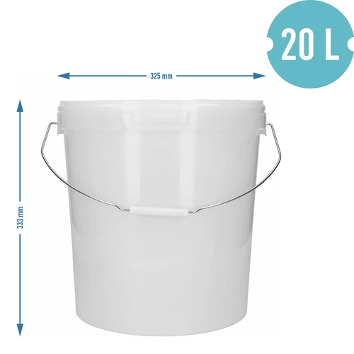 Fermentacijska posoda 20 L s pokrovom - 4
