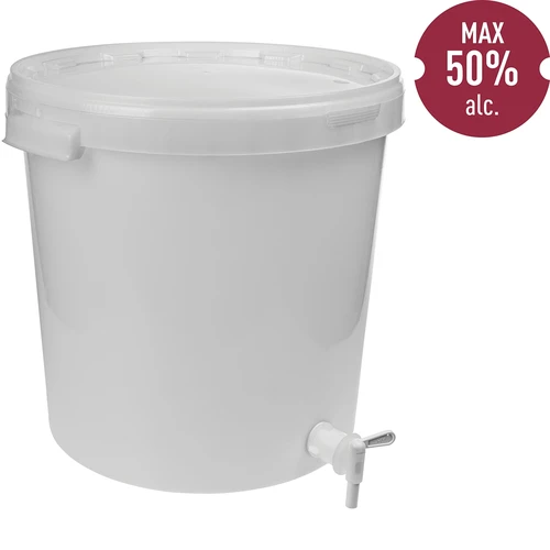 Fermentacijska posoda 30 L s pokrovom in pipo - 2