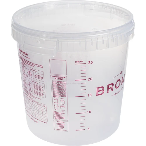 Fermentacijska posoda 30 l s potiskom, z dvema fermentacijskima cevema - 2
