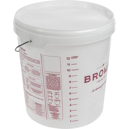 Fermentacijska posoda - potisk, pokrov, 15 L - 2