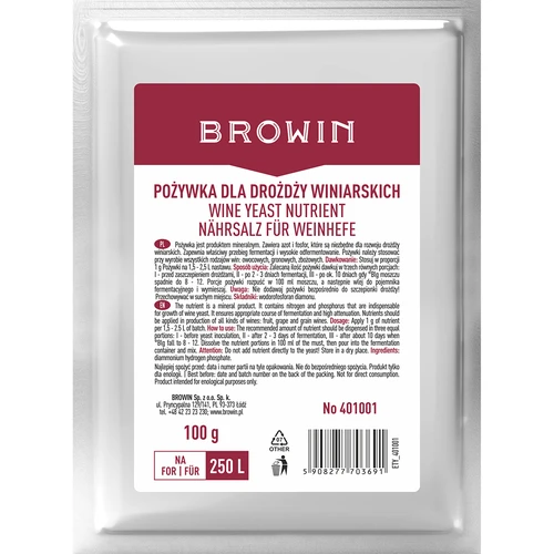 Hranilo za vinske kvasovke, 100 g