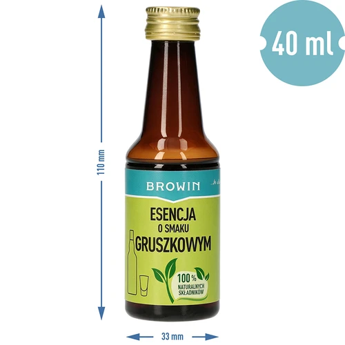 Hruškova esenca – pripravek za hruškov liker, 40 ml - 6