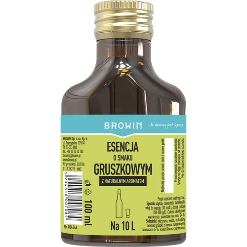 Hruškova esenca – za hruškov liker, 100 ml