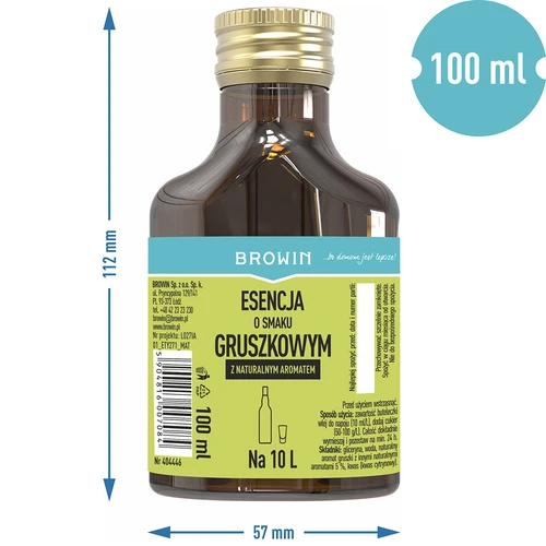 Hruškova esenca – za hruškov liker, 100 ml - 5