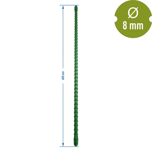 Jekleni količek s PE prevleko 0,6 m x 8 mm - 2