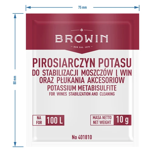 Kalijev metabisulfit 10 g - 3