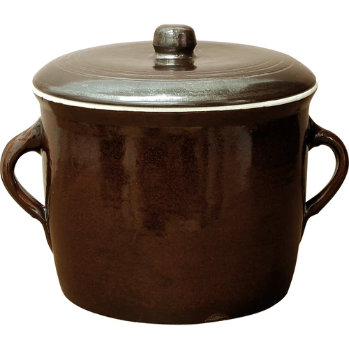 Kamenina - preprost lonec 5 l s pokrovom