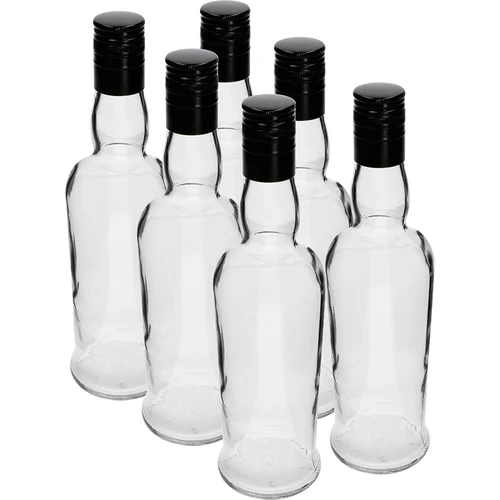 Kapitanska steklenica 500 ml z navojnim zamaškom -6 kos