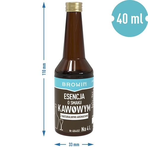 Kavna esenca z naravnimi aromami za 4 L – 40 ml - 7