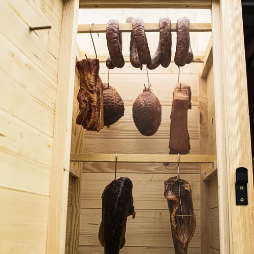 Kljuke za prekajevanje – S, našiljene, 3 mm x 100 mm, 5 kosov - 9
