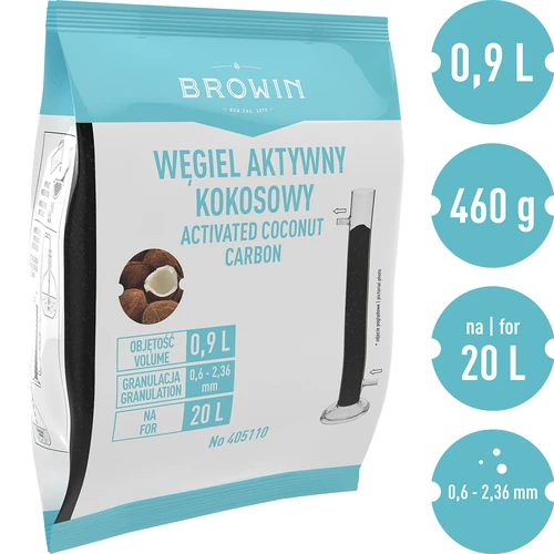 Kokosovo aktivno oglje 0,46 kg - 2