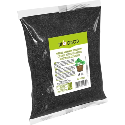 Kokosovo aktivno oglje za rastline 0,9 L - 4