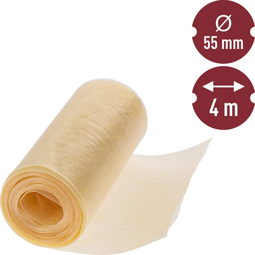 Beljakovinska ovojnica za klobase fi 55 – 4 m - 3