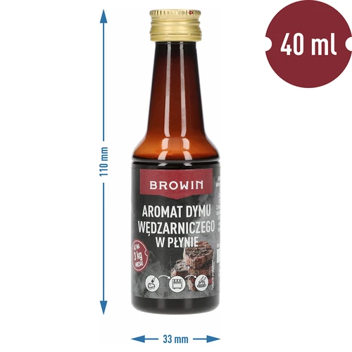 Komplet arom tekočega dima, 6 kosov po 40 ml - 2