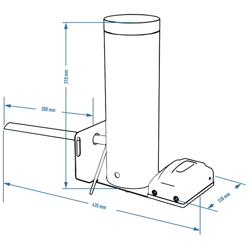 Komplet dragON za prekajevalnico - moduli IQ z Wi-Fi in generator dima JET 1 LONG - 10