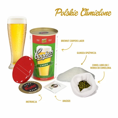 Komplet za pivo - poljsko hmeljeno, 20 L - 2