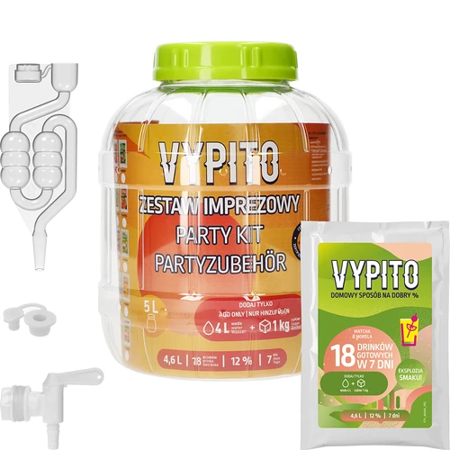 Komplet za zabavo - Vypito Matcha in marelica