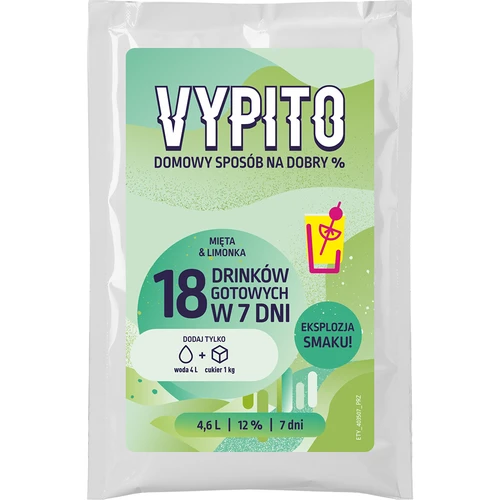 Komplet za zabavo - Vypito Meta in limeta - 2