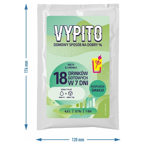 Komplet za zabavo - Vypito Meta in limeta - 5