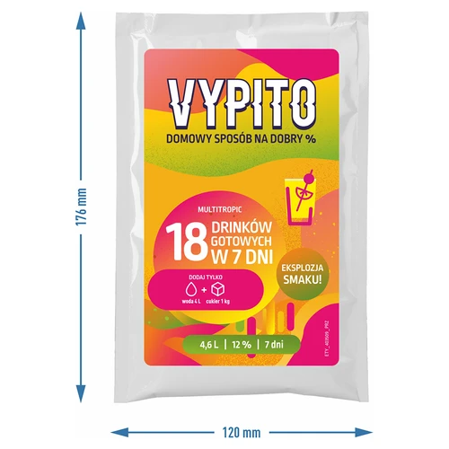 Komplet za zabavo - Vypito Multitropic - 5