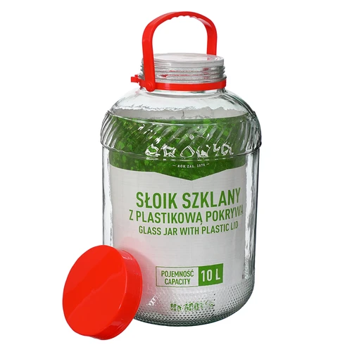 Kozarec 10 L s plastičnim pokrovom - 5