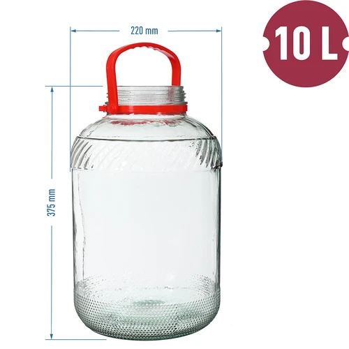 Kozarec 10 L s plastičnim pokrovom - 6