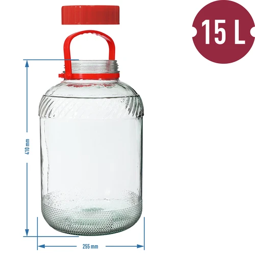Kozarec 15 l s plastičnim pokrovom - 6